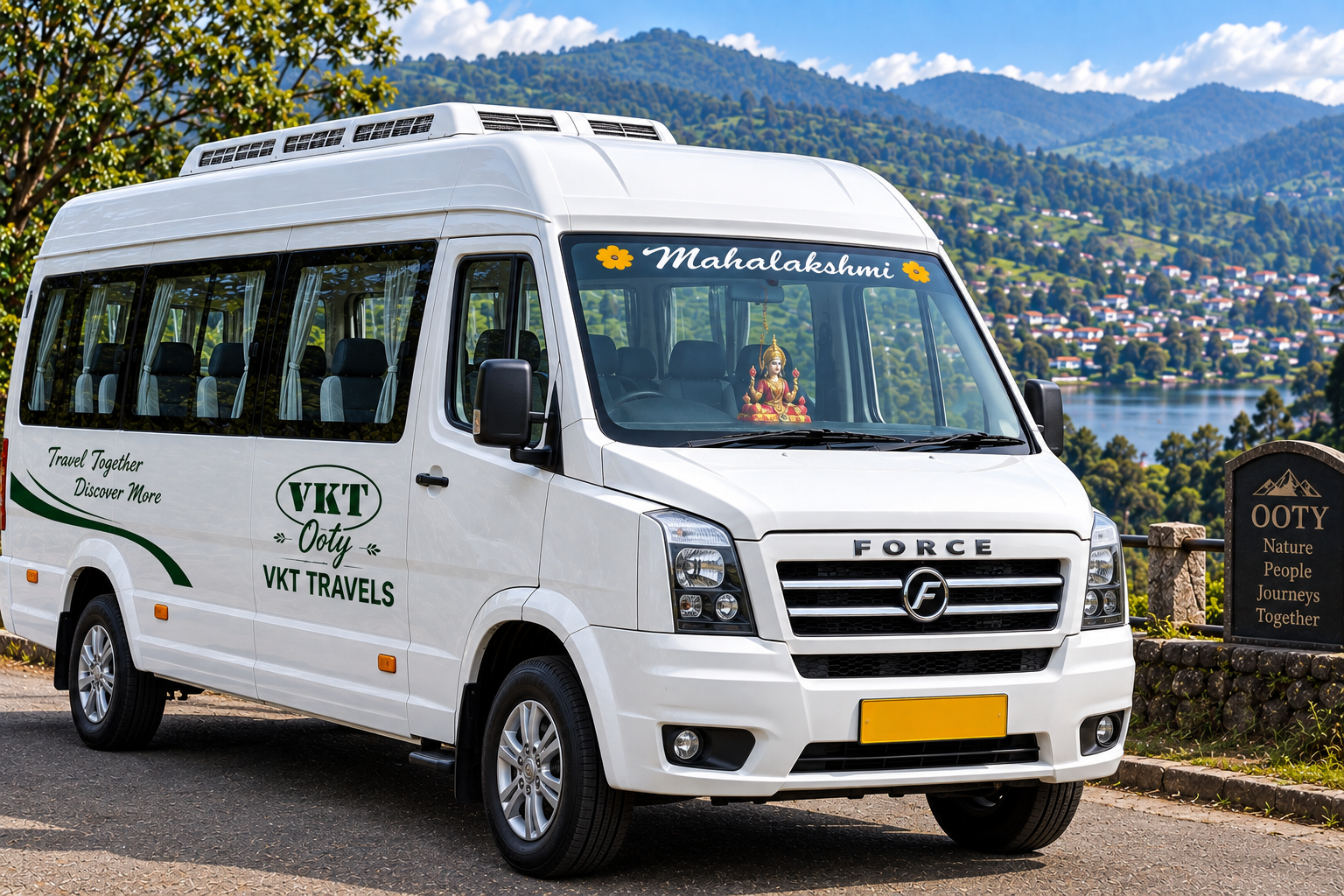 VKT Travels Ooty Group Travel Van